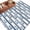 White, variant on 6'x9' Area Rugs, Navy Blue Anchor Nautical Indoor Outdoor Area Rug for Living Room Bedroom, Coastal Ocean Blue Striped Washable Bathroom Rugs Kitchen Floor Carpet Mats Home Decor Aesthetic