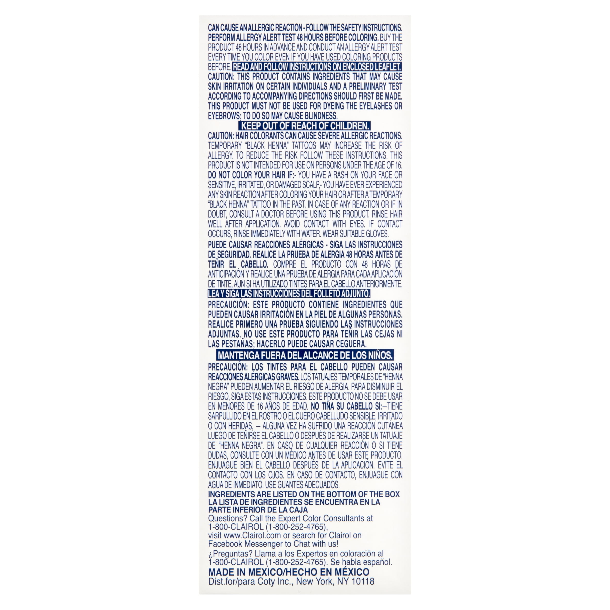 Clairol Nice'n Easy Permanent Hair Color Creme, 9.5 Lightest Blonde, Hair Dye, 1 Application
