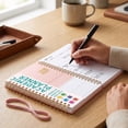 thumbnail image 5 of calendar planner 2026-2027, Weekly And Monthly Calendar Planner, A5 Spiral Daily Planner, Portable Schedule Book For Classroom, Office And Daily Task Management (Gray), 5 of 5