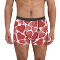 thumbnail image 2 of Goofa Hearts Printed Men's Boxer Briefs Underwear, Moisture-Wicking Underwear, Trunk,Soft and Breathable Cotton Underwear-X-Large, 2 of 9