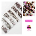 thumbnail image 1 of mmirethe Rhinestones Flat-Bottom Multi-faceted Sides DIY Handcraft Excellent Gloss Manicure Crystal Different Styles Mobile Phone Rainbow Rose Gold, 1 of 6