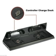 3 HUB USB port cooling cooler fans + charger charging stand for PS4 console