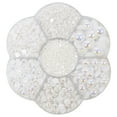 thumbnail image 2 of 2800Pcs Set Perlas Media Perla Espalda Plana Adornos para Ropa Zapatos Copa Blanco Sunnimix, 2 of 8