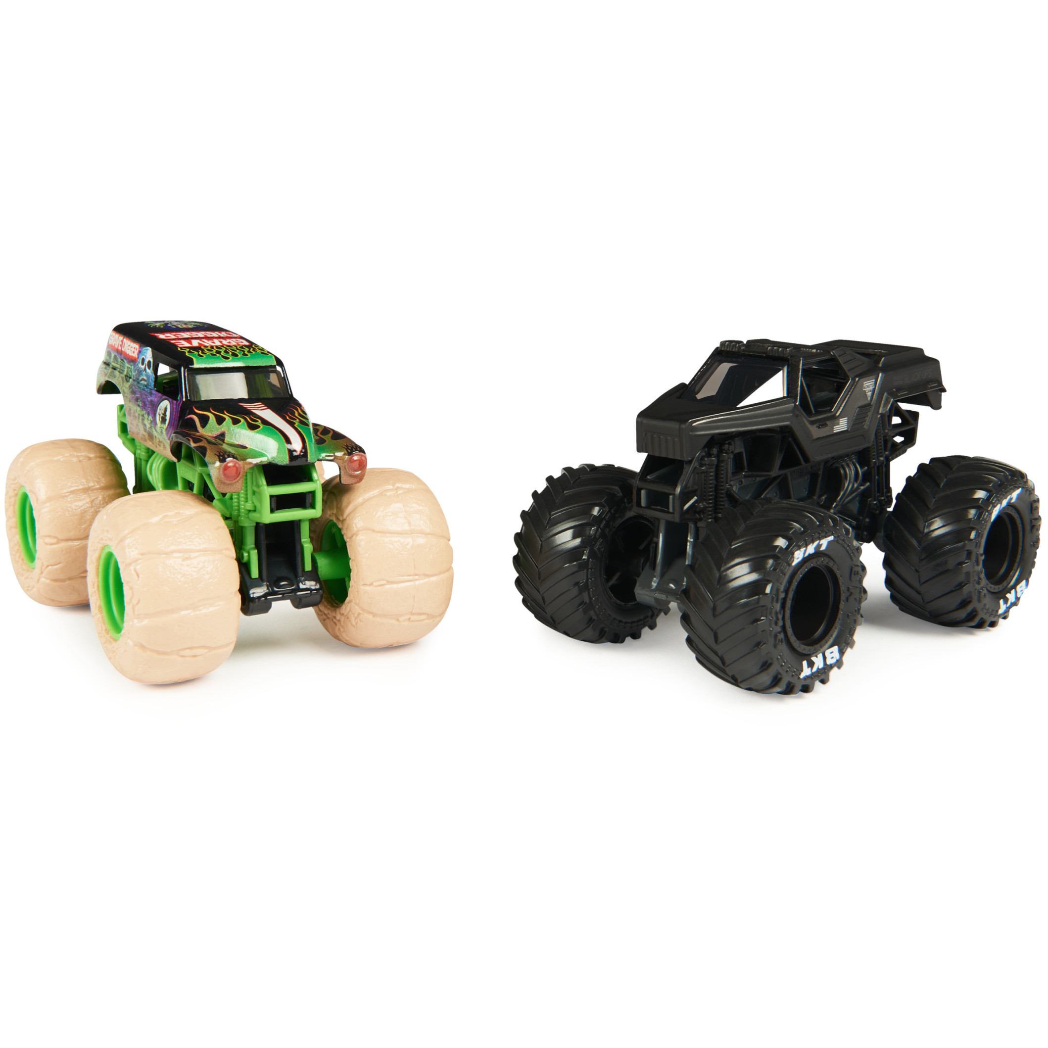 Monster Jam, Grave Digger Vs. Soldier Fortune Black Ops 1:64 Scale Die-Cast Trucks
