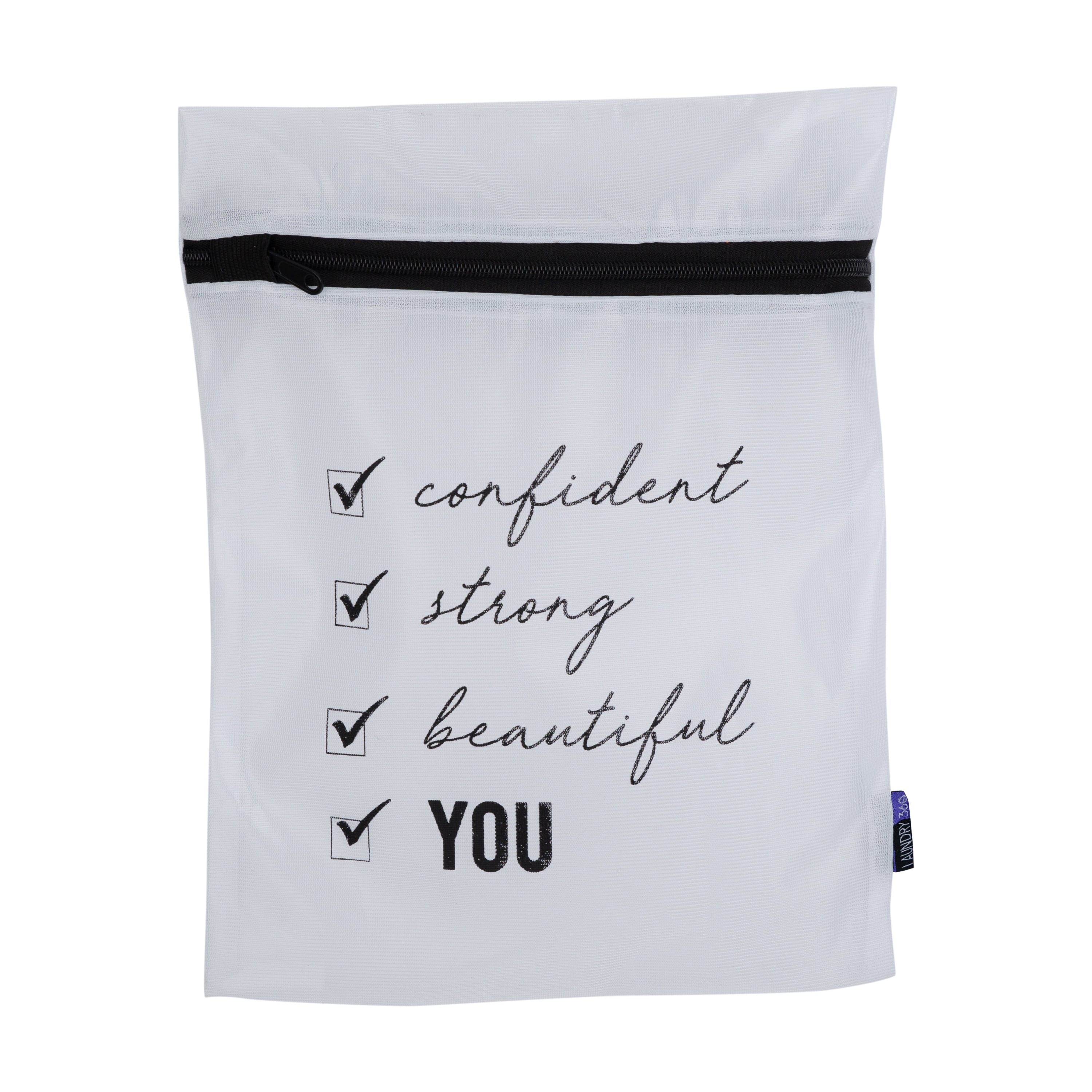 Laundry 360 3 Piece Printed Mesh Wash Bags with Bra Bag