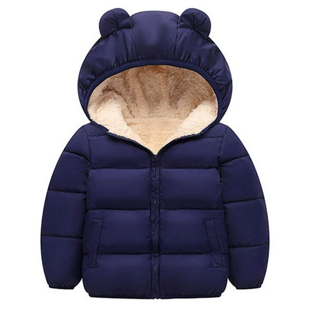  Little Boys Girls Winter Warm Puffer Down Windproof