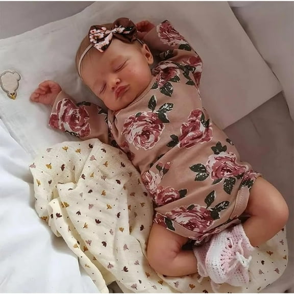 Reborn Baby Girl Dolls - 20 inch Lifelike Newborn Baby with Realistic Veins