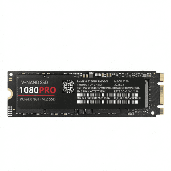 RIHDA M2 2280 PCIe protocol 4.0 SSD high-speedUp to 7,450 MB/s Read speeds, Up to 6,750 MB/s write speeds, solid-state drive 1080PRO 4TB NVME