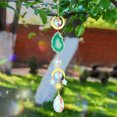 thumbnail image 1 of Crystal Light Catcher Moon Metal Wind Chimes Creative Chic para el dormitorio de la pared del hogar, 1 of 6