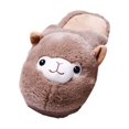 thumbnail image 2 of yuksok House Shoes Couples Valentines Day Gifts for Her Women Girls Indoor Slippers Khaki, 2 of 9