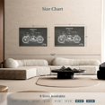 thumbnail image 4 of Elephant Stock Vintage Motorcycle Bw Patent Wall Art - Horizontal Canvas Wall Art - Living Room Wall Decor - Transportation Canvas - Gray And White Decor - 48" x 32", 4 of 8
