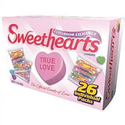 Sweethearts Classroom Exchange Valentine's Conversational Candy, 0.5 Oz., 26 Count