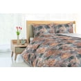 thumbnail image 3 of Ambesonne Flowers Boho Down Alternative Quilt Comforter, Dreamy Rose Springtime, Twin, Burnt Sienna Rose, 3 of 5