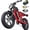 4000W 60V/30Ah Red, variant on DTTZH Electric Bike for Adults, 750W Rated Motor, 60V/30Ah, 28 MPH, 100 Miles, E Mountain Bike, 20" x 4" Fat Tire Ebike, UL2849 Certified