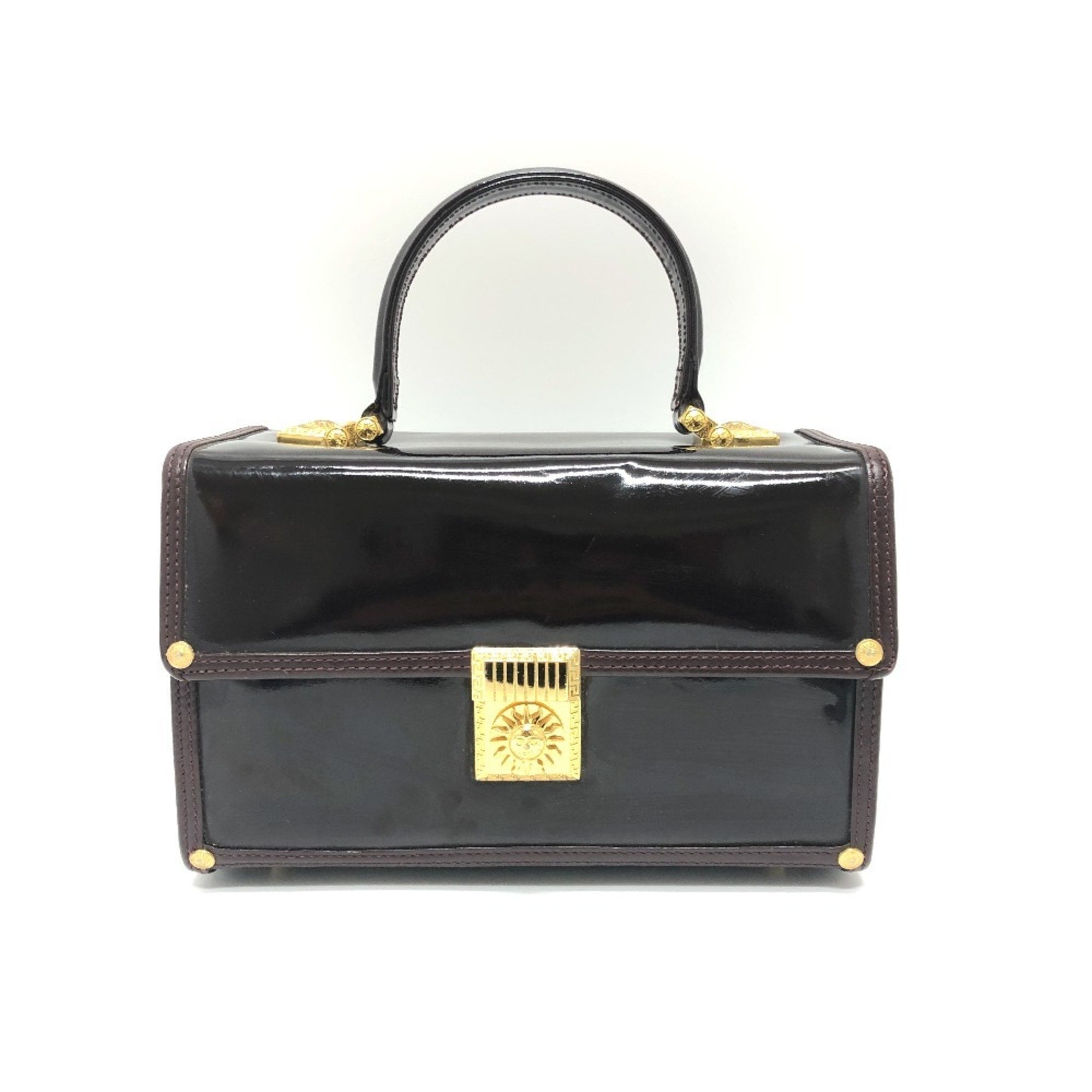 Pre-Owned Versace vintage Vanity Bag Handbag Bag Backpack Hand Bag