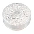 thumbnail image 1 of lionlar 2xRound Plastic Cigar Humidifier Humidor Gadgets Cigar Humidifier , Clear, 3 Pcs, 1 of 8