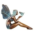 thumbnail image 4 of Design Toscano Bird Fairy Cast Bronze Garden Statue: Large, 4 of 7