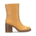 thumbnail image 3 of SUN STONE Womens Brown Denverrp Square Toe Block Heel Zip-Up Heeled Boots 7.5 M, 3 of 4