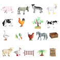 thumbnail image 4 of Estatua de jardín shamjiam figuras de animales en miniatura 37 Uds., 4 of 8