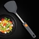 thumbnail image 2 of Pala para sartén con mango de acero inoxidable para cocinar de forma segura y girar fácilmente, juego de espátulas de silicona antiadherentes para utensilios duraderos, 2 of 8