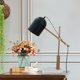 thumbnail image 3 of Light luxury table lamp, simple European marble bedside lamp, suitable for bedroom, living room and study, 3 of 4
