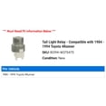 thumbnail image 2 of Tail Light Relay - Compatible with 1984 - 1994 Toyota 4Runner 1985 1986 1987 1988 1989 1990 1991 1992 1993, 2 of 2