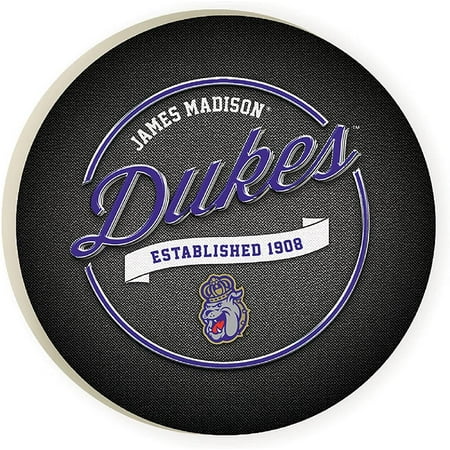 

James Madison University Metallic 2.75 x 2.75 Ceramic Car Coasters ck of 2