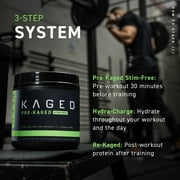 Kaged Pre-Kaged Stim Free Stimulant Free Pre Workout Powder Pre-workout for Men & Women, Delivers Increased Strength