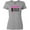 Athletic Heather, variant on Inktastic Breast Cancer Survivor 3 Years and Running with Pink Ribbon Women's T-Shirt