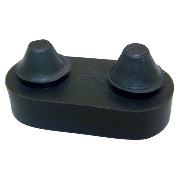 Fits 1997-2006 Jeep Wrangler TJ Crown Automotive Bump Stop J4007541 Hood To Fender Grommet; Black; Rubber