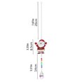 thumbnail image 5 of Diy  Painting Christmas Crystal Catcher Wind Chime Pendant Jewelry Rhinestone Hanging Ormanent For Home, 5 of 5