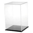 thumbnail image 2 of Modern Clear Acrylic Toy Display Show Case Dustproof Box Tool 18x14x30cm, 2 of 9