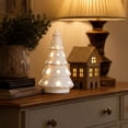 thumbnail image 5 of Feledorashia Lighted Ceramic Figurine, Christmas Tabletop Decoration, Holiday Character Accent for Mantels Shelves and Windowsills, Ceramic Construction with LED Light Details and Stable Base, 5 of 6