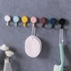 thumbnail image 1 of 35 Uds ganchos autoadhesivos ganchos de plástico coloridos resistentes ganchos de pared para llavero, ganchos multifunción para baño, cocina, 1 of 5