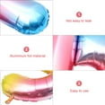 thumbnail image 3 of ORDDIART 10Pcs Number Balloon Set Multi Color for Birthday Shower and Party Decoration, 3 of 4