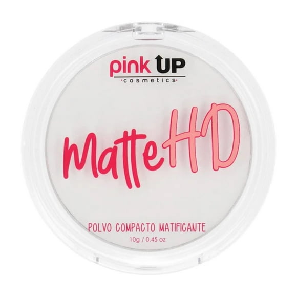 Polvo Compacto Matificante Traslucido Matte HD Pink Up