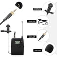thumbnail image 4 of Micrófono de solapa Lavalier, paquete de 2 unidades para el sistema inalámbrico Sennheiser, 4 of 4