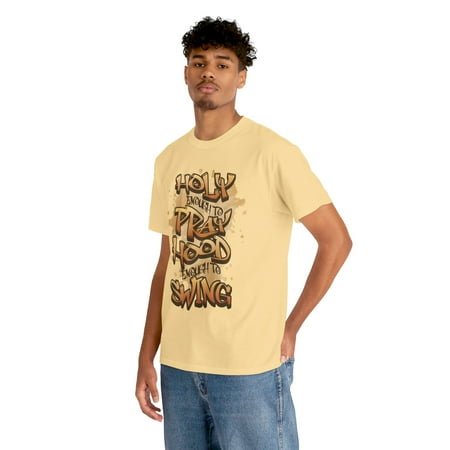DJH Apparel | Holy Enough To Pray Hood Enough To Swing Funny Christian Tee DJH Apparel | Holy Enough To Pray Hood Enough To Swing Funny Christian Tee
