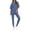 Black, variant on Two Piece Lounge Set Women Spring Casual Oversized Shirts Leggings Matching Workout Airport Travel Outfits