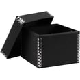 thumbnail image 2 of JAM Nesting Box, 4 1/4 x 4 1/4 x 3, Black Kraft, 1/Pack, 2 of 3