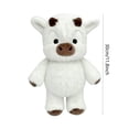 thumbnail image 4 of 14" Highland Cow Plush Toy, Soft Furry Stuffed Animal for Stress Relief & Emotional Companion, 4 of 9