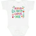 thumbnail image 3 of Inktastic Nana and Poppy Love Me Boys or Girls Baby Bodysuit, 3 of 5