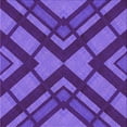 thumbnail image 1 of Ahgly Company Machine Washable Indoor Square Transitional Bright Purple Area Rugs, 5' Square, 1 of 7