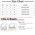 thumbnail image 3 of Tao Tao Women's Lace Flower Embroidery Bra Fashion Underwear Comfortable Seamless Adjustment Bra Women's Wireless Bra Underwear Pink 75A, 3 of 3