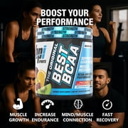 BPI Sports Best BCAA Powder, Fruit Punch, 10.58 oz, 30 Servings, Amino Acids for Muscle Recovery
