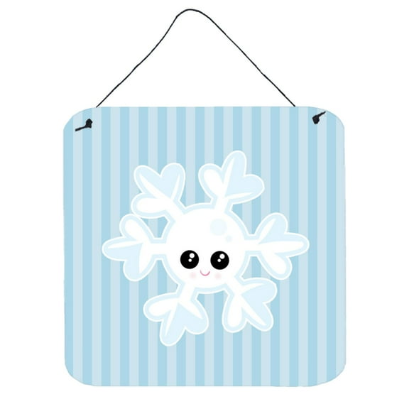 Weather Snowflake Face Wall or Door Hanging Prints