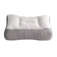 thumbnail image 1 of Bewildely Almohada de memoria, almohada de apoyo, almohada Cervical para reducir la presión de la oreja para dormir, almohada de ayuda para Juegos de cama almohada alta, 1 of 6