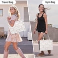 thumbnail image 6 of Large Capacity Tote Bag,Floral Princess Unicorn Pattern Handbag Fashion Luxury Tote Bag,15.7"x13"x 5.1" Inches,Laptop Compatible, 6 of 6
