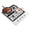 White, variant on ToppiJoy 23.2’’ Gas Cooktop, 4 Burners Gas Stove Stainless steel Embedded Gas Stovetop, Gas Cooker