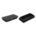 thumbnail image 1 of Uxcell 2 Pcs 8 x 4 Pulgadas Tapones de Tubo Rectangular para Poste de Tubo Metálico Patas de Silla Mesa Estanterías, Negro, 1 of 6
